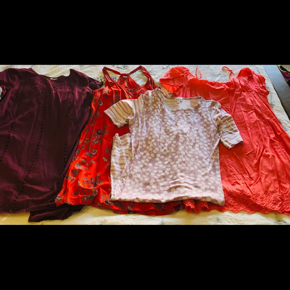 Bundle of 4 Old Navy/LulaRoe dresses
